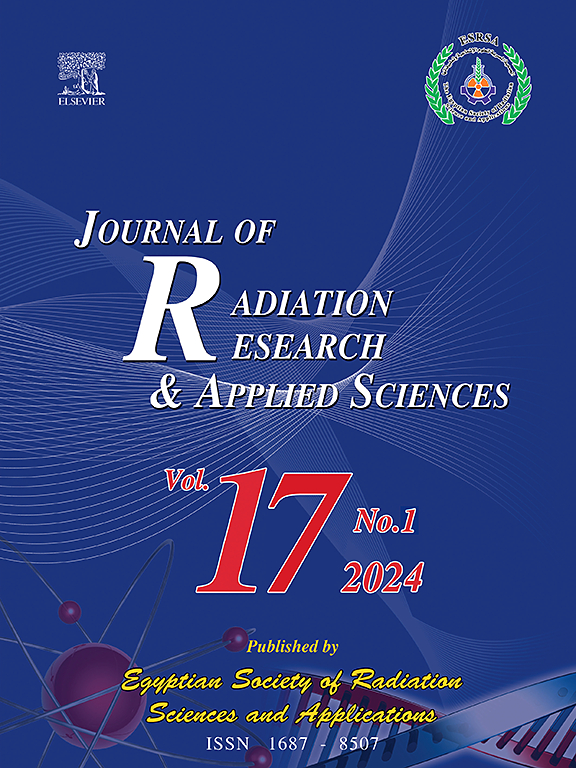 Go to journal home page - Journal of Radiation Research and Applied Sciences